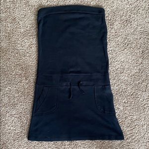 COPY - Black Strapless Cover Up